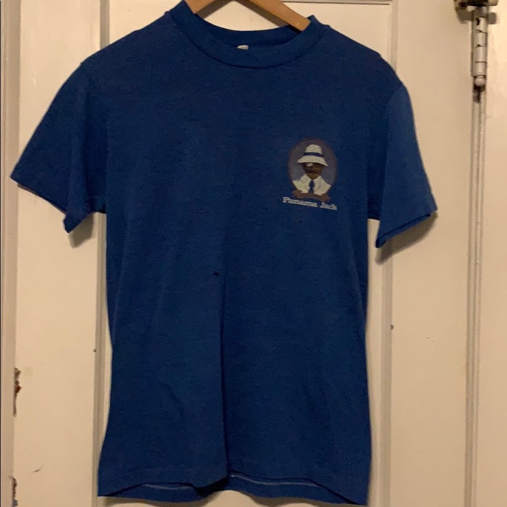 Vintage Original Panama Jack blue tshirt Medium